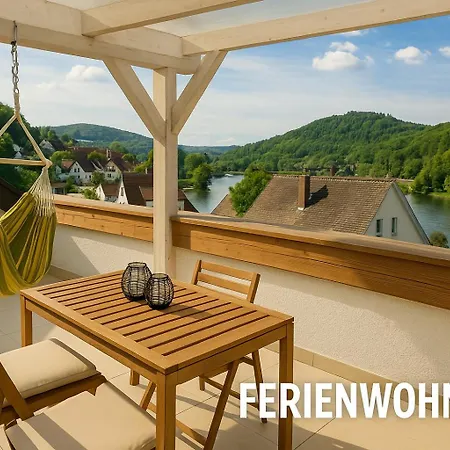 Traumhafte Mit Balkon&flussblick In Neckarsteinach, 15km Heidelberg Apartment