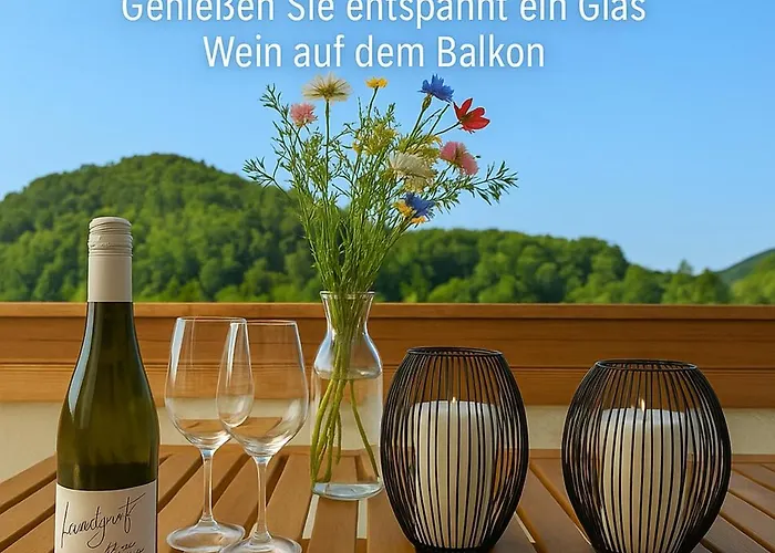 Traumhafte Mit Balkon & Flussblick In Neckarsteinach, 15km Heidelberg