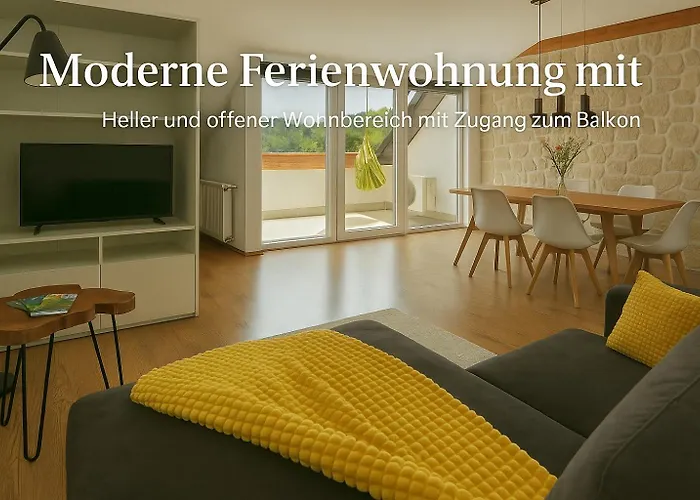 شقة Traumhafte Mit Balkon & Flussblick In Neckarsteinach, 15km Heidelberg *