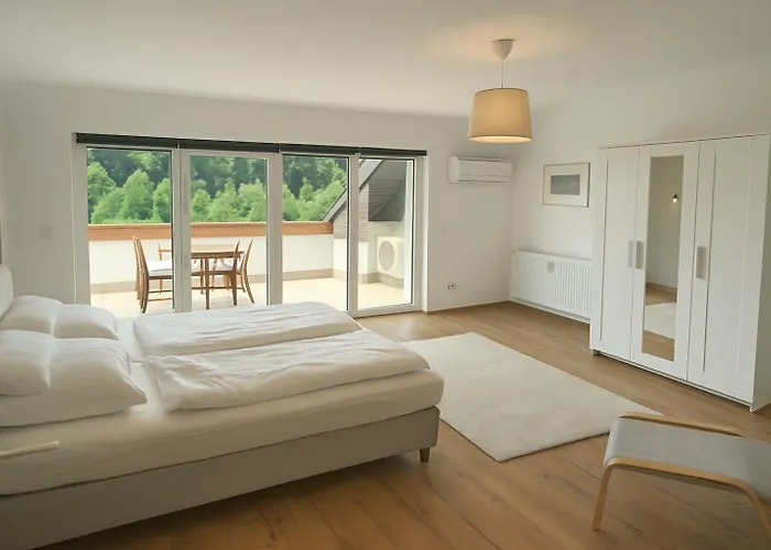 Traumhafte Mit Balkon & Flussblick In Neckarsteinach, 15km Heidelberg شقة *